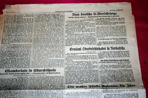 (A2) Zeitung 1940