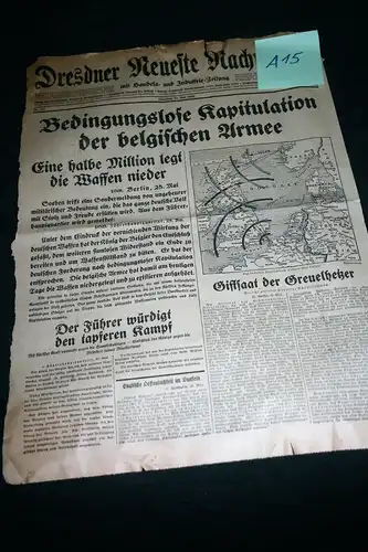 (A15) Zeitung 1940