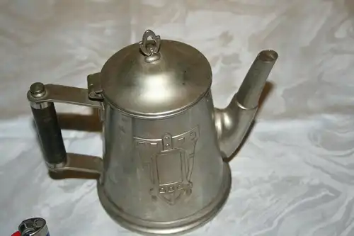 (N18) Tee/Kaffee-Kanne Metall