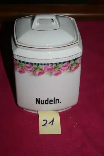 (21) Gewürzdose-Rosendekor