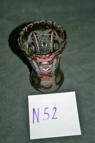 (N52) Kristall-Vase