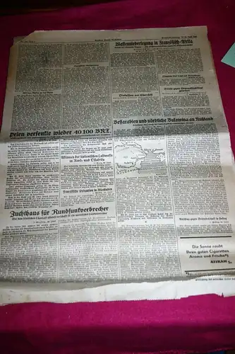 (A3) Zeitung 1940