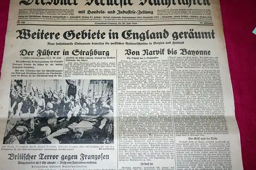 (A3) Zeitung 1940