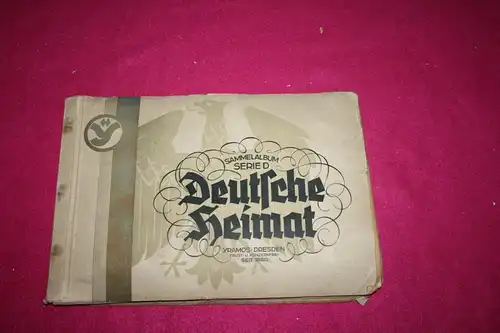 (M17)Sammelbilderalbum Deutsche Heimat