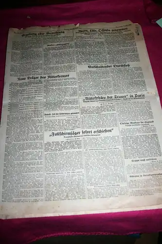 (A1) Zeitung 1940