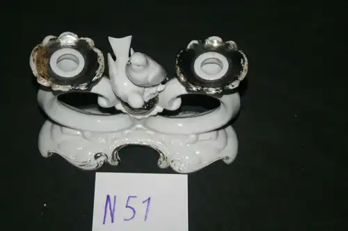 (N51) Kerzenleuchter-Porzellan