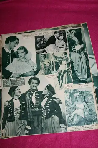 (S1) Zeitungsausschnitte Schauspieler ca.1920-1950