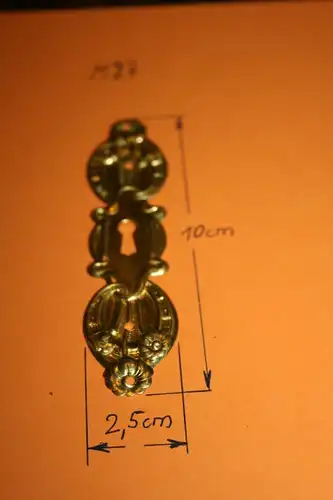 (M27) 1x Möbel-Beschlag Jugendstil