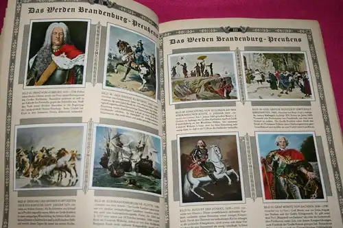 (D37)Sammelbilderalbum Bilder Deutscher Geschichte