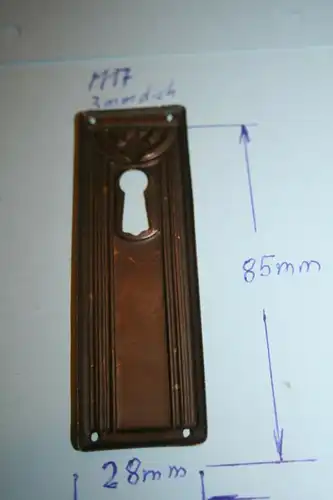 (M17) 1x Beschlag-Messing