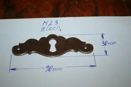 (M23) 1x Beschlag-Eisen
