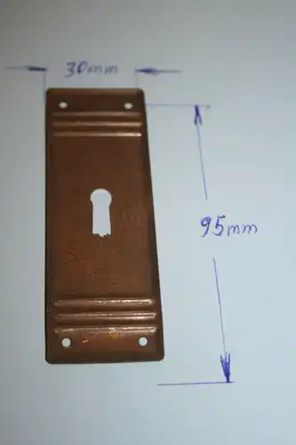 (M19) 1x Beschlag-Messing