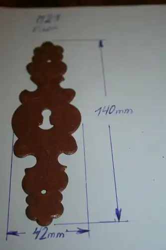 (M21) 1x Beschlag-Eisen