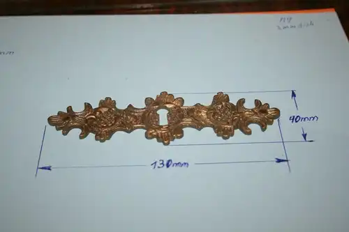 (M9)  Beschlag-Messing