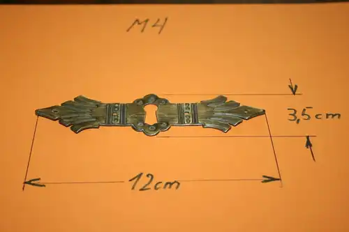 (M4)  Beschlag-Messing