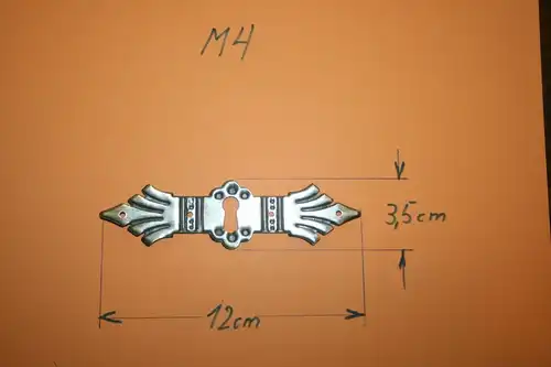 (M4)  Beschlag-Messing