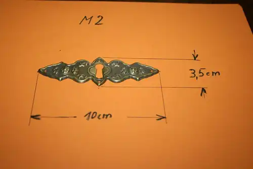 (M2)  Beschlag-Messing