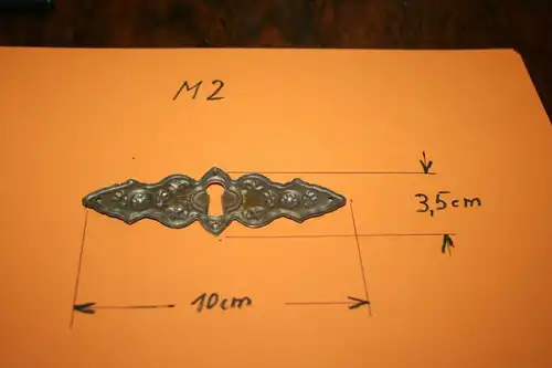 (M2)  Beschlag-Messing