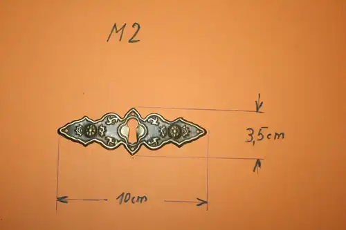 (M2)  Beschlag-Messing
