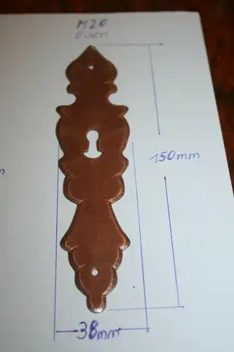 (M20) 1x Beschlag-Eisen