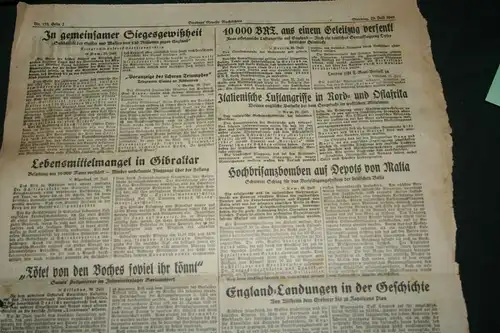 (A13) Zeitung 1940