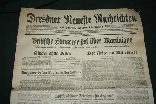 (A12) Zeitung 1940