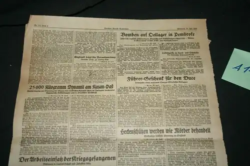 (A14) Zeitung 1940