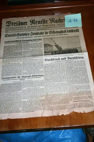 (A16) Zeitung 1940