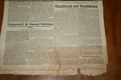 (A16) Zeitung 1940