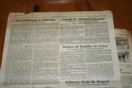 (A16) Zeitung 1940