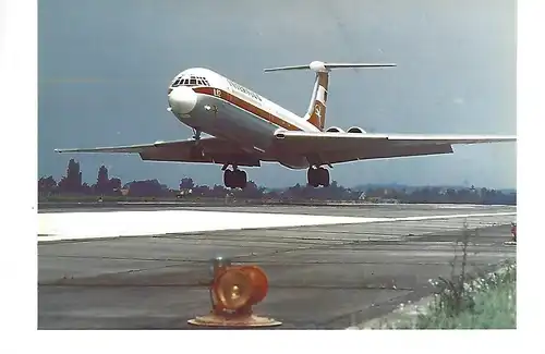 [Werbepostkarte] BALKAN AIR Tupolev TU 154. 