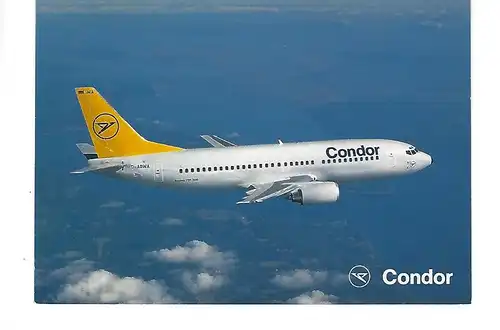 [Werbepostkarte] CONDOR Boeing 737 Version 1. 