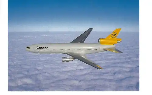 [Werbepostkarte] CONDOR Boeing DC 10 - 30. 