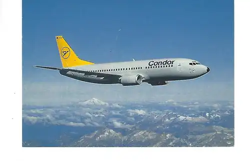 [Werbepostkarte] CONDOR Boeing 737 Version 3. 
