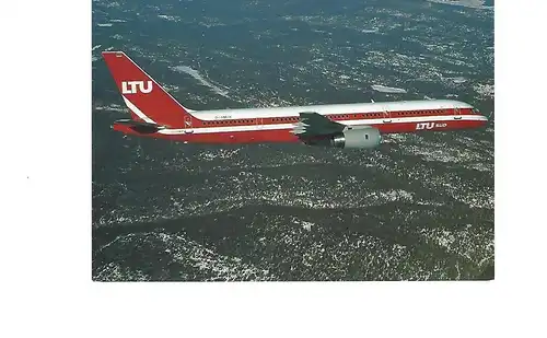 [Werbepostkarte] LTU Süd Boeing 757-200 Version 1. 