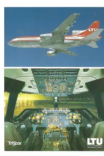 [Werbepostkarte] LTU Lockhead L-1011-500 Tristar Version 2. 