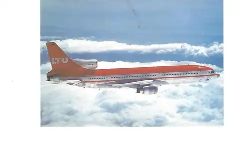 [Werbepostkarte] LTU Lockhead L-1011-1 Tristar Version 1. 