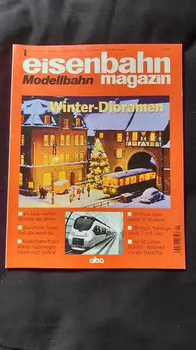 Eisenbahn-Magazin EM Jahrgang 2008 Einzelheft Januar
