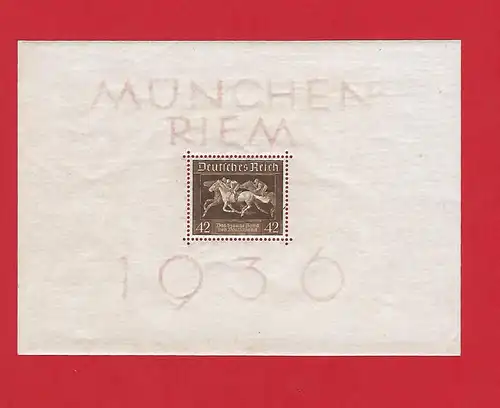 Briefmarken - Michel Nr. 621 postfrisch Braunes Band 1936 - Rar!