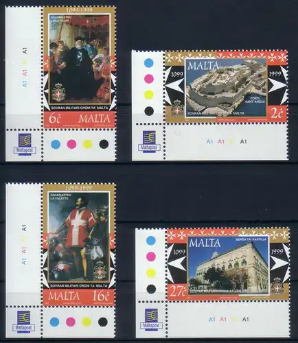 Malta 1999 Nr 1059/62 Postfrisch / ** 1059
