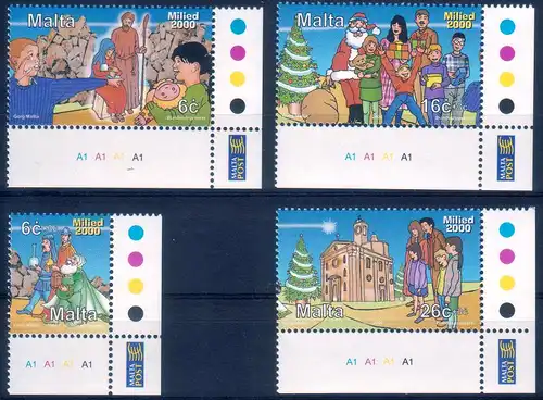 Malta 2000 Nr 1148/51 Postfrisch / ** 1148