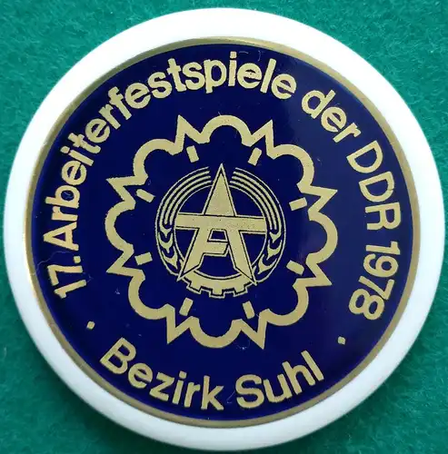 DDR 1978 17. Arbeiterfestspiele im Bezirk Suhl 