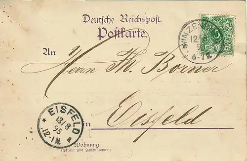 Deutsches Reich 1895 Sonstiges DRBRFWINZ