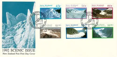 Neuseeland 1992 Nr 1230/35 Ersttagssonderstempel NEUS1230