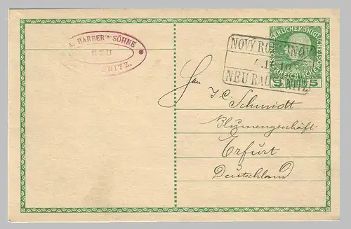 Österreich 1910 Gebraucht GSÖST10