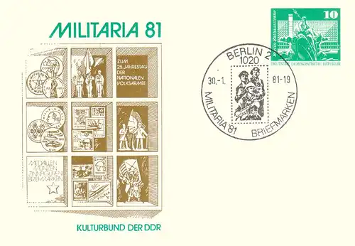 DDR  Sonderstempel DDRGSBER81