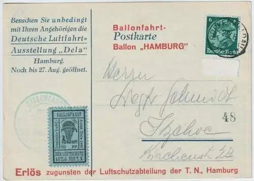 Deutsches Reich 1933 Nr 21c Ansichtskarte