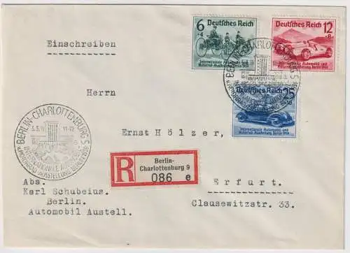 Deutsches Reich 1939 Nr 686/688 Brief