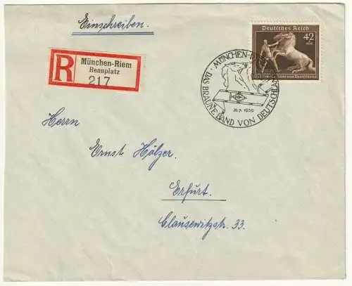 Deutsches Reich 1939 Nr 699 Brief