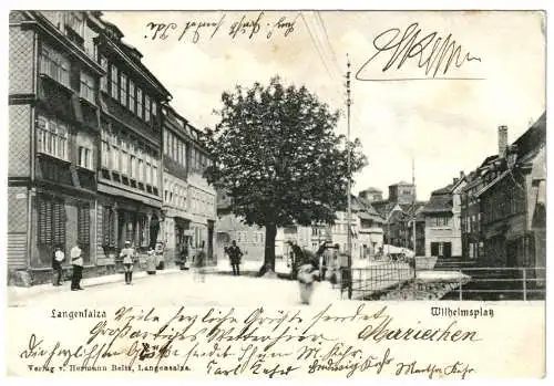 [Ansichtskarte] Ansichtskarte Langensalza 1905. 